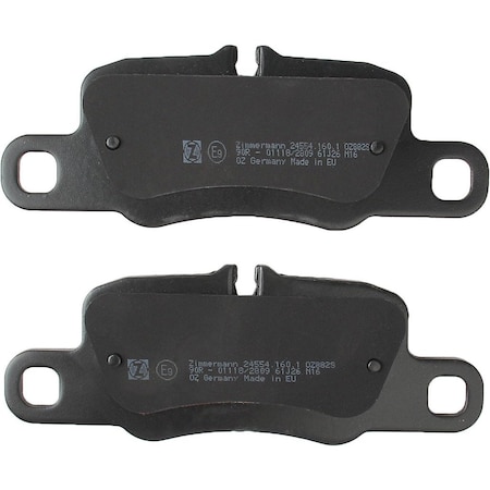 Zimmermann Brake Pad Set, 245541601 245541601